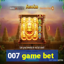 007 game bet